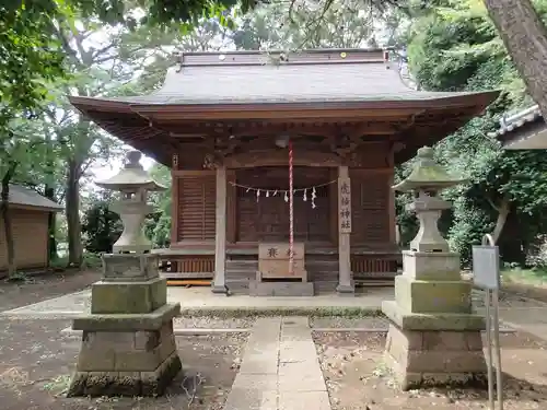 虎狛神社の本殿・本堂