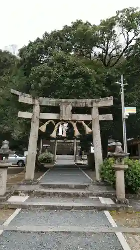 天別豊姫神社の鳥居