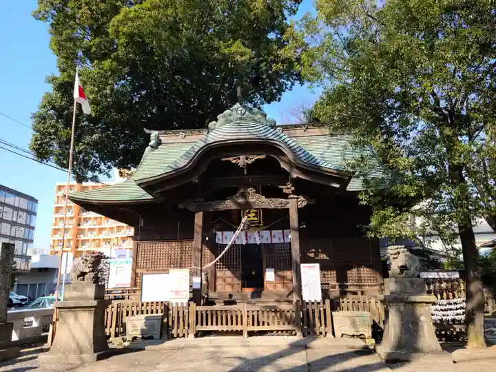 阿邪訶根神社の本殿・本堂