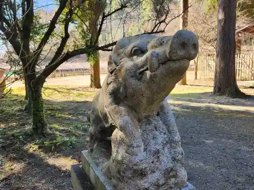 和気神社の狛犬