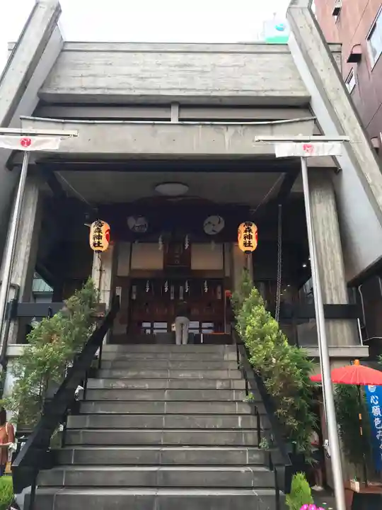 烏森神社の本殿・本堂