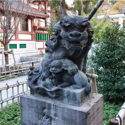 蒲田八幡神社の狛犬