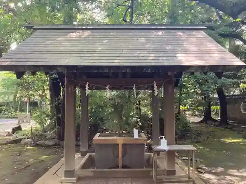 赤坂氷川神社の手水舎