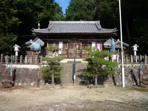 下笠田八幡神社の本殿・本堂