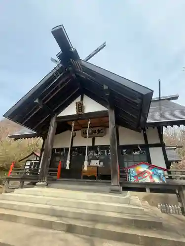 虻田神社の本殿・本堂