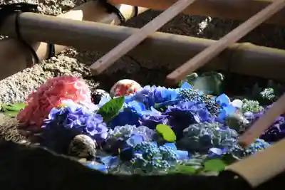 阿久津「田村神社」(郡山市阿久津町)旧社名:伊豆箱根三嶋三社の手水舎