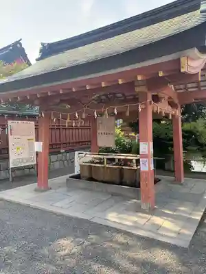 津島神社の手水舎
