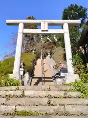 白山神社の鳥居