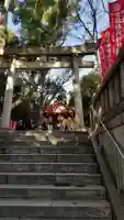笠䅣稲荷神社の鳥居