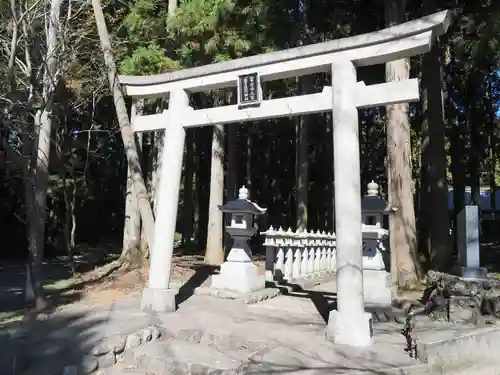 山宮浅間神社の鳥居