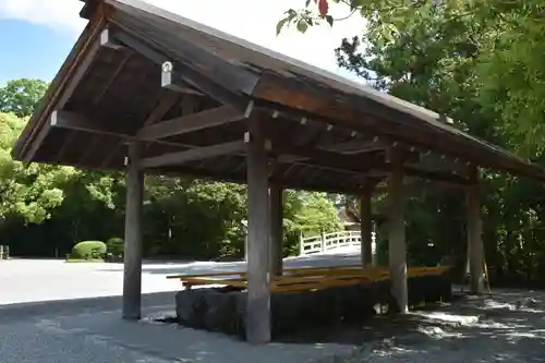 伊勢神宮外宮（豊受大神宮）の手水舎