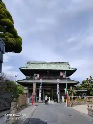 法華経寺の山門・神門