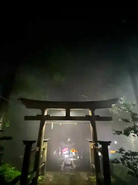 山家神社の鳥居