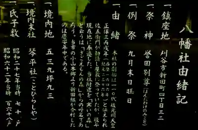 八幡社(新田八幡社)の歴史
