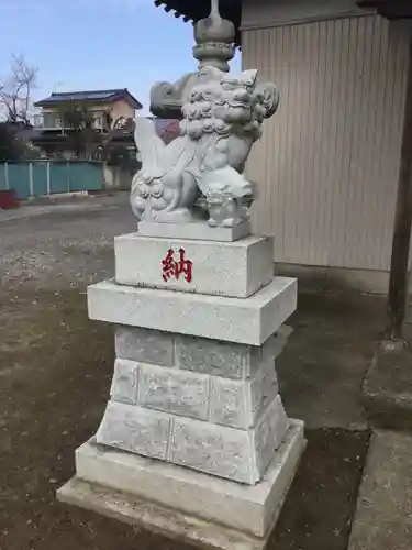 八幡神社の狛犬