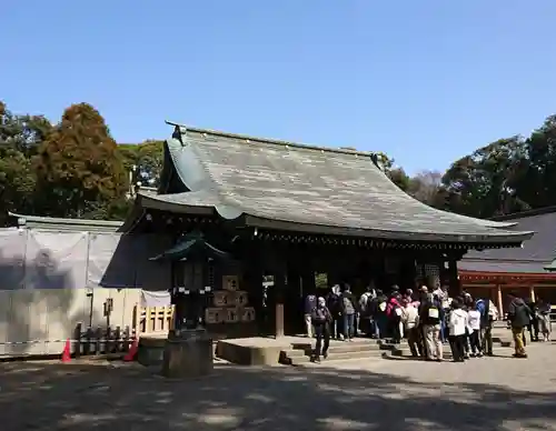 武蔵一宮氷川神社の本殿・本堂