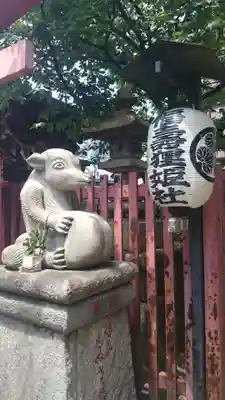 柳森神社の狛犬