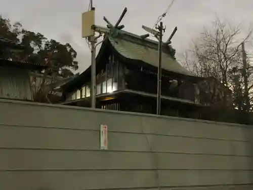 神須牟地神社の本殿