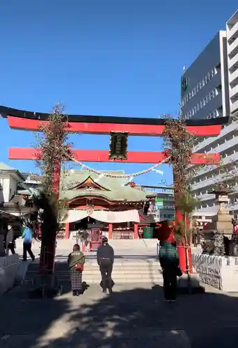 東京羽田 穴守稲荷神社の鳥居