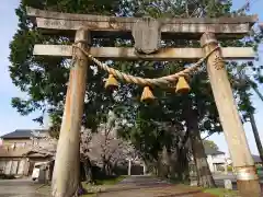 大平八幡宮の鳥居