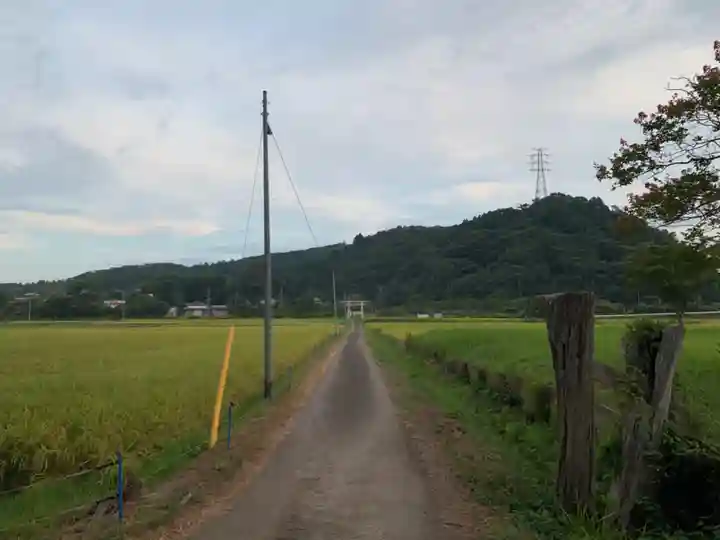 大原神社の周辺