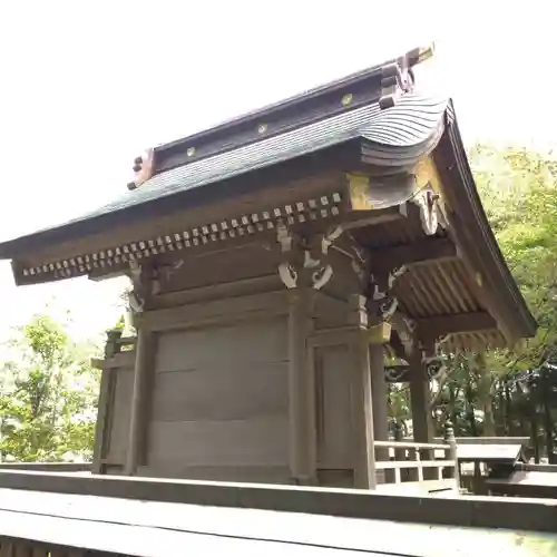 阿波神社の本殿・本堂