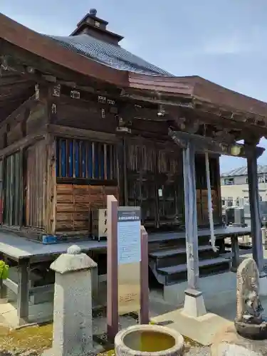 普門寺（北目観音堂）の本殿・本堂