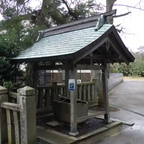 賀露神社の手水舎