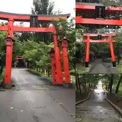 明治宮鹽谷神社の鳥居