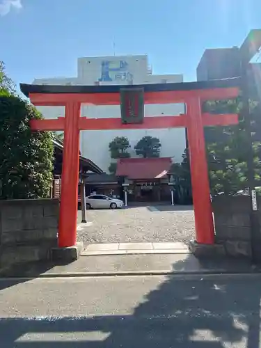 羽衣町厳島神社（関内厳島神社・横浜弁天）の鳥居