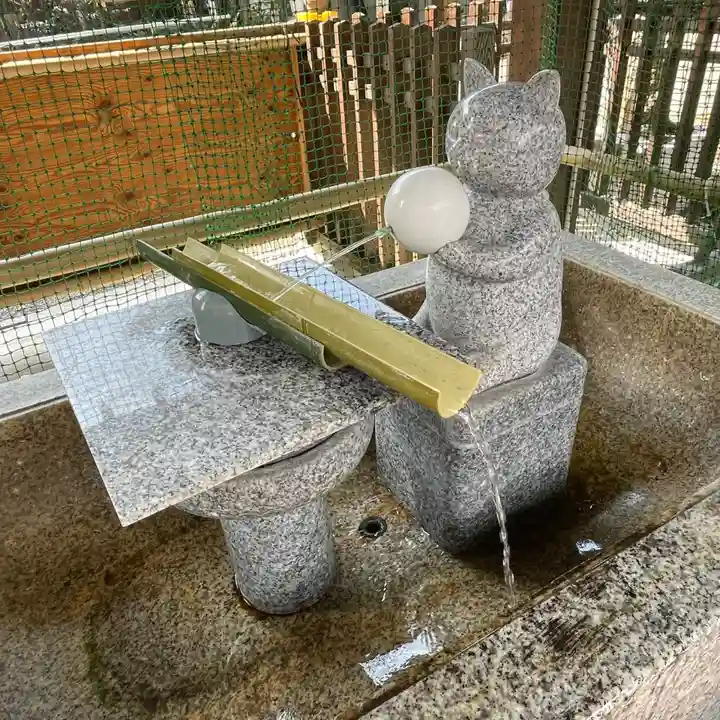 荻窪白山神社の手水舎