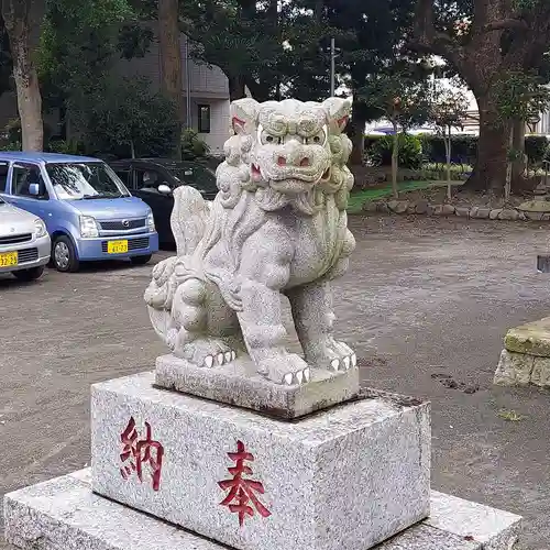 上清水八幡神社の狛犬