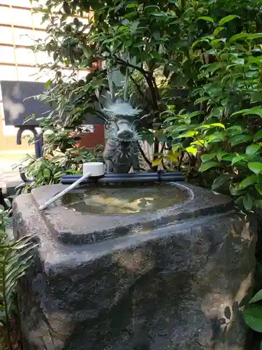 慶安寺の手水舎