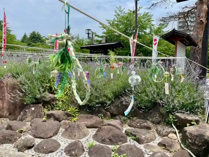 櫻岡大神宮の庭園
