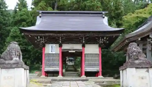 大聖寺（亀岡文殊）の山門・神門