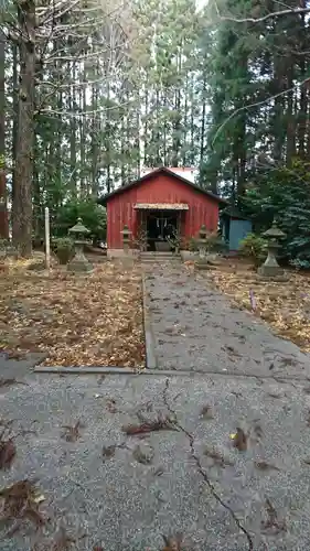 諏訪神社の本殿・本堂