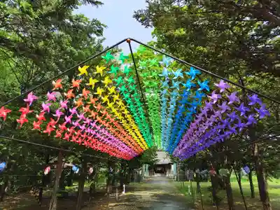 東神楽神社の芸術