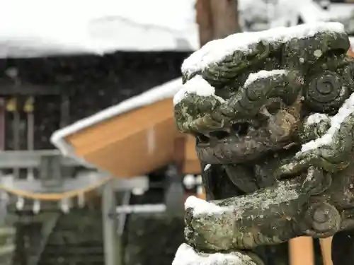 高司神社〜むすびの神の鎮まる社〜の狛犬