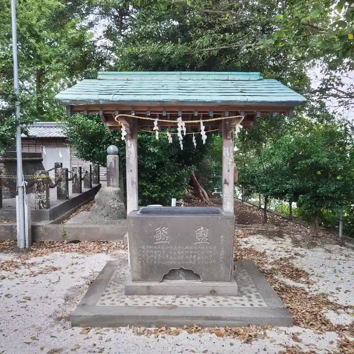 三会温泉神社の手水舎