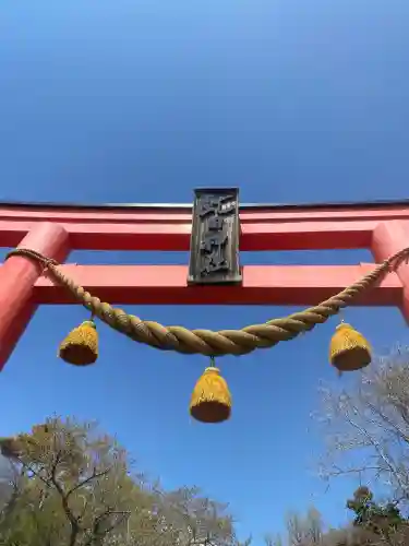 虻田神社の鳥居