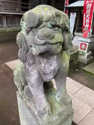 布多天神社の狛犬