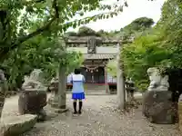 言代主神社の鳥居
