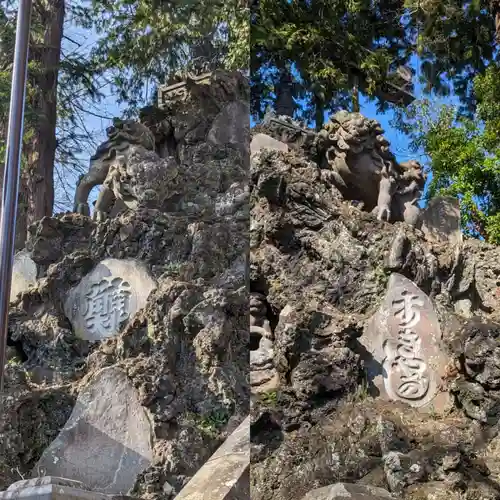 成田山新勝寺の狛犬