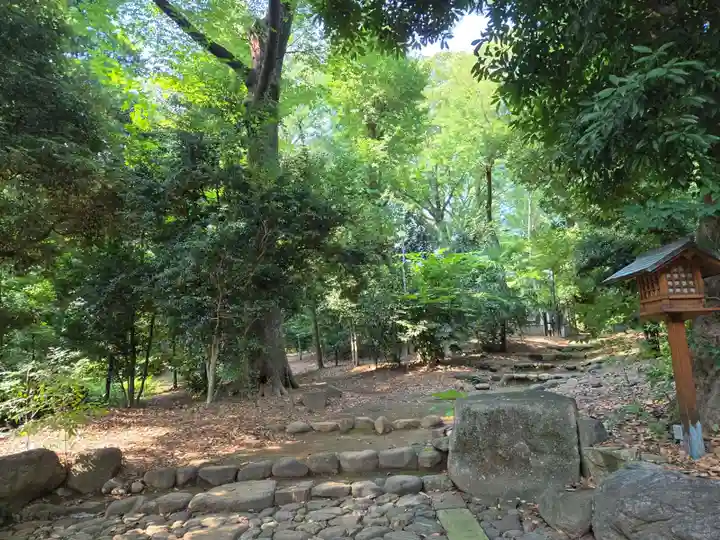 代々木八幡宮の庭園