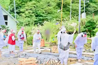 竹之高地不動社のお祭り