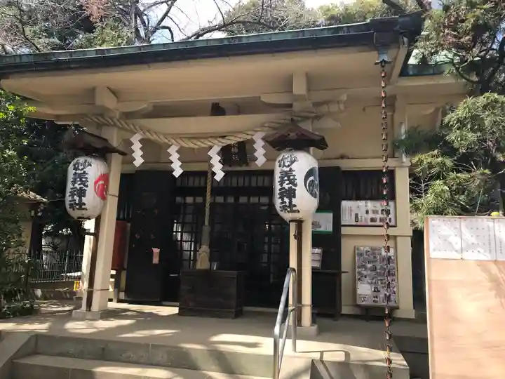 駒込妙義神社の本殿・本堂