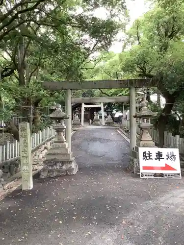 七所神社の鳥居