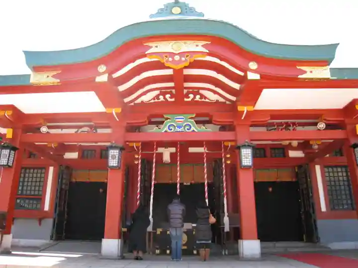 日枝神社の本殿・本堂