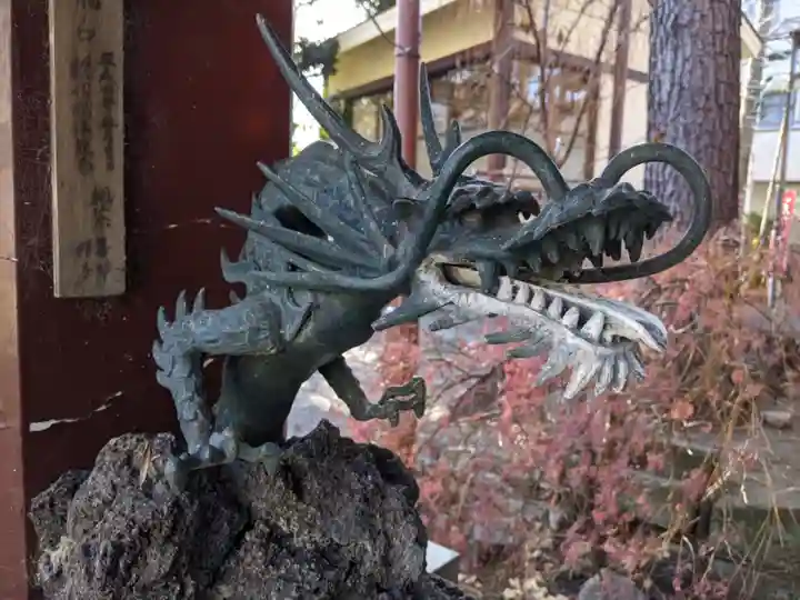 品川貴船神社の手水舎