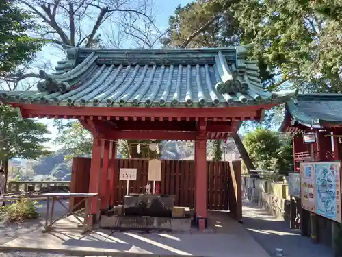 伊豆山神社の手水